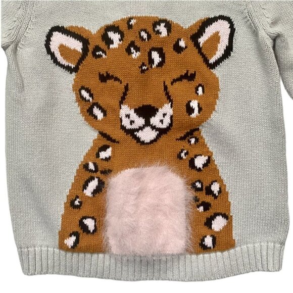 Old Navy Toddler Girl Cheetah Sweater - Picture 7 of 10